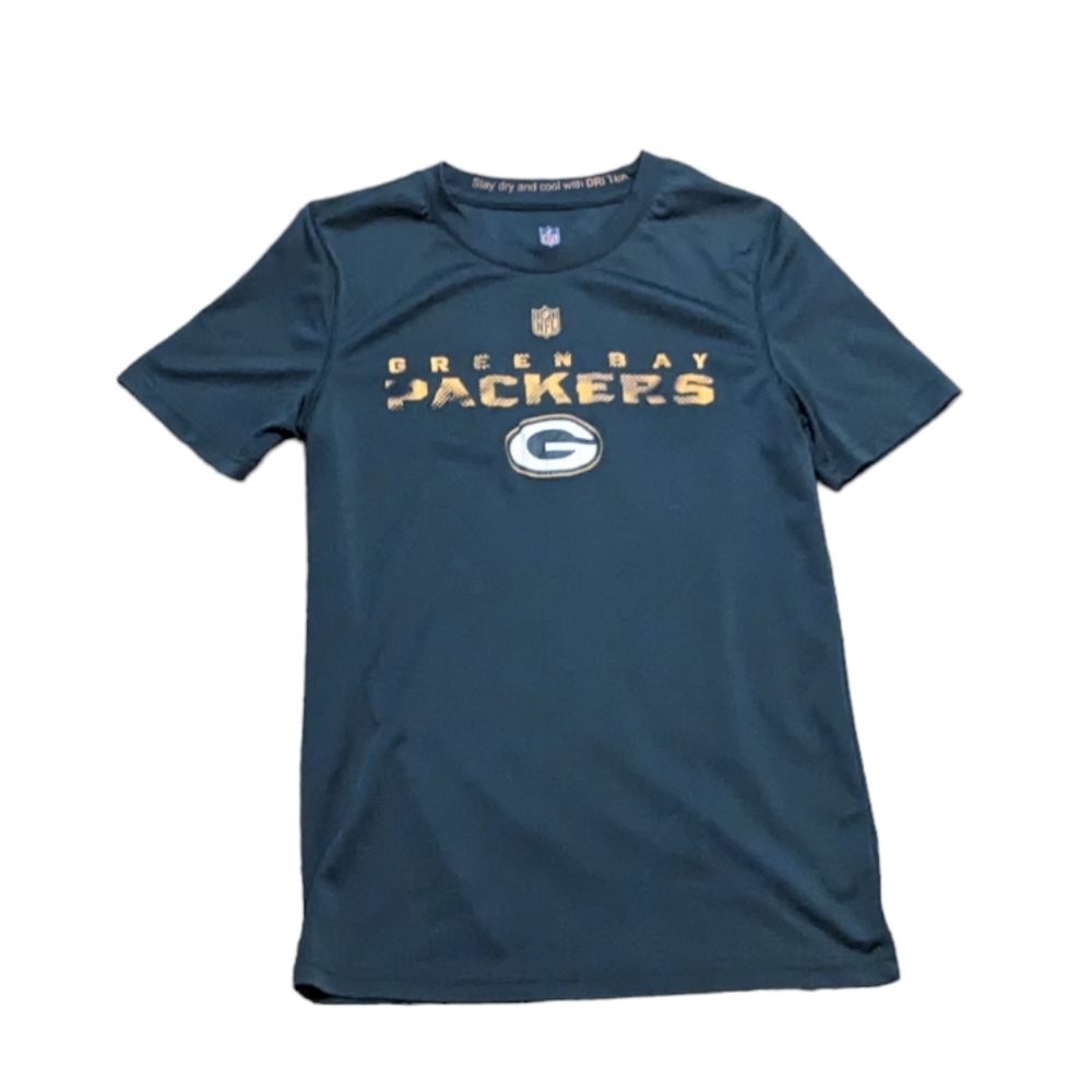 💥 NFL Green Bay Packers Boys T Shirt M 10/12